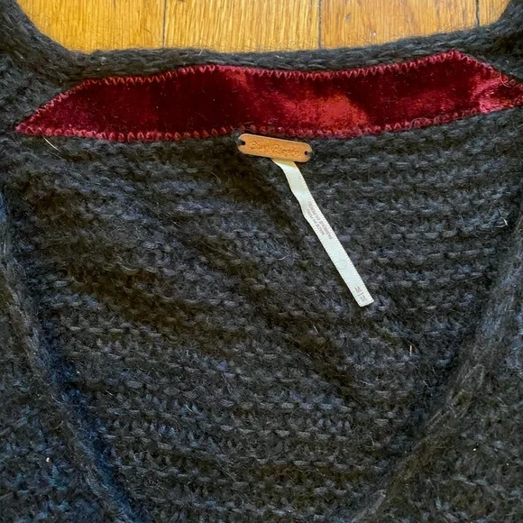 Black Free People Knit Sweater - Picture 3 of 3